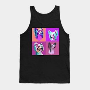 Chinese Crested Pop Art - Dog Lover Gifts Tank Top